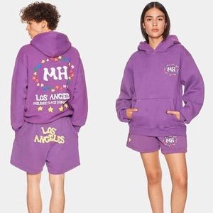 MadHappy Fifth Anniversary Melrose Fleece Hooded Sweatshirt *SUPER RARE & NWT*